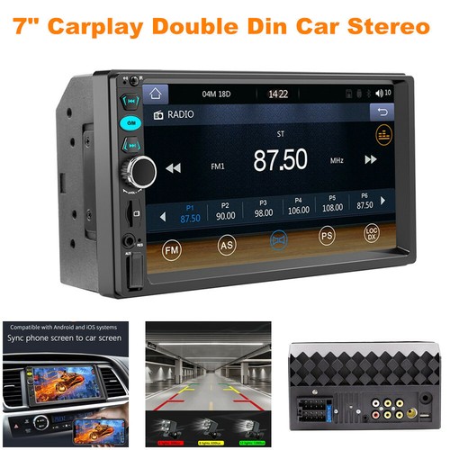 Car Stereo Radio MP5 Bluetooth Mirror 