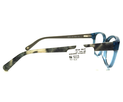 Nine West Eyeglasses Frames NW5113 424 Clear Blue Gray  display picture 2