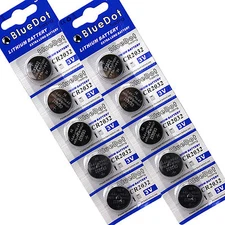TEN 10X CR2032 DL2032 ECR2032 5004LC 3 Volt Button Cell Battery batteries