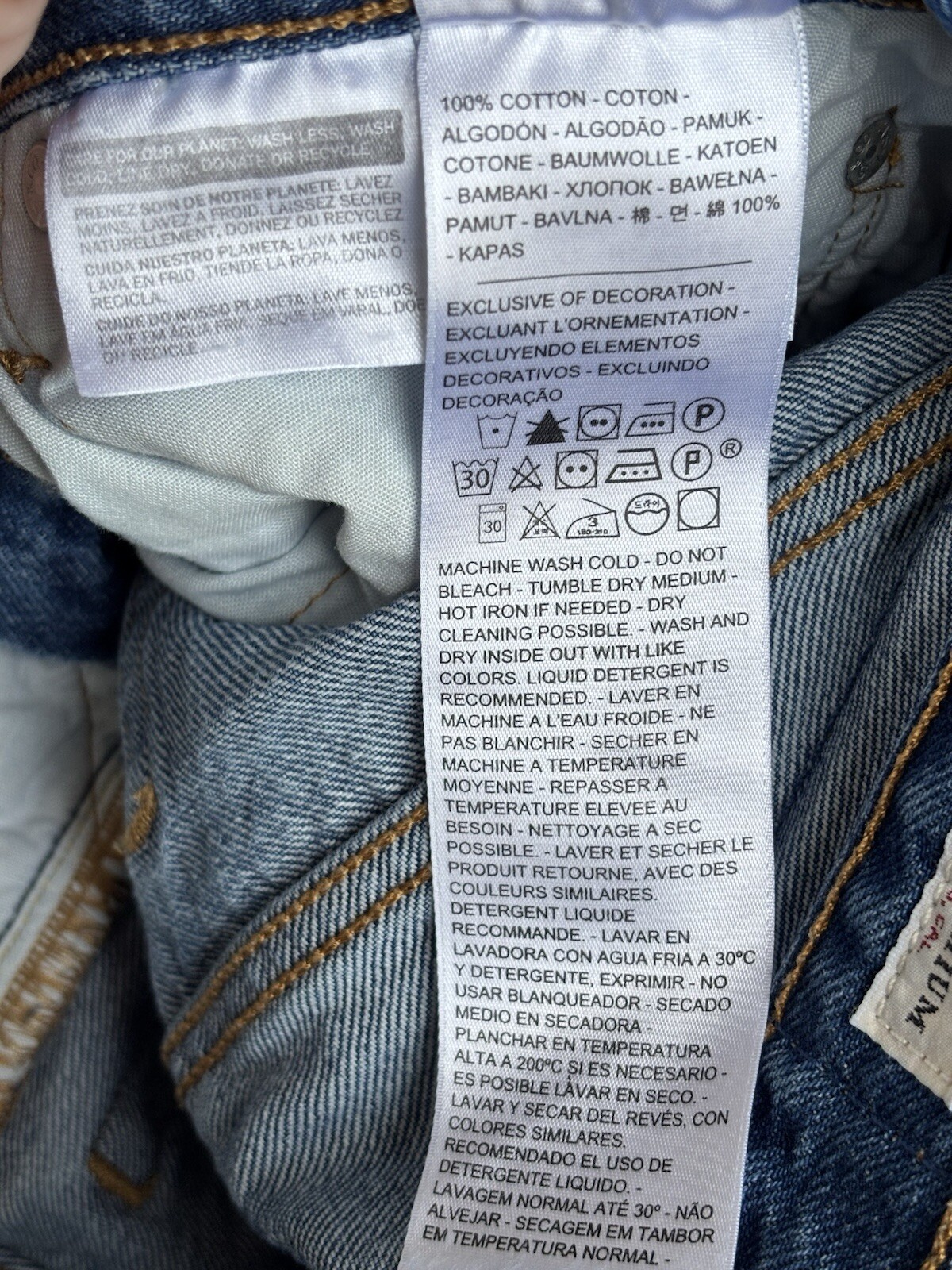 Rare Levi's 90's 501 XX Big 'E' Button Fly Jeans - Vintage Collectible image 10