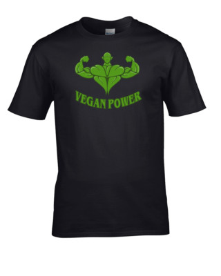 Vegan Power - Veganism Strong Man - Herren T-Shirt