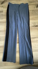 Nine West Womens Blue Side Stripe Dress Pants Size 4