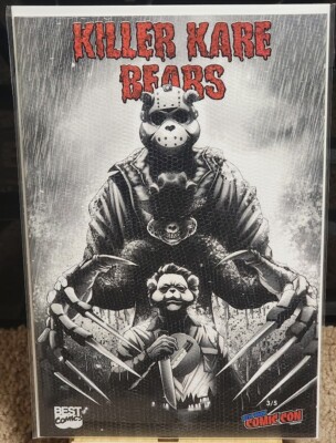 Killer Kare Bears - Horror Homage Jason Freddy Krueger Michael Myers Leather 3/5