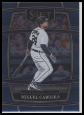 2022 Panini Select #99 Miguel Cabrera Blue Retail Base
