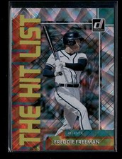 2022 Donruss #THL-7 The Hit List Rapture Freddie Freeman