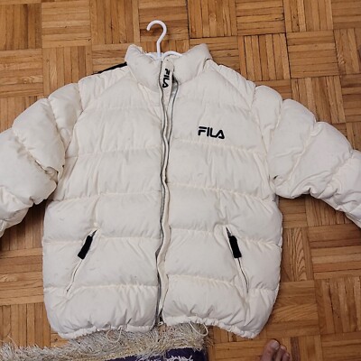 Fila Puffy White winter jacket xxl