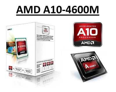 AMD A10-4600M Quad-Core-Prozessor 2,3 - 3,2 GHz, Sockel FS1, 35 W CPU - Bild 1 von 4