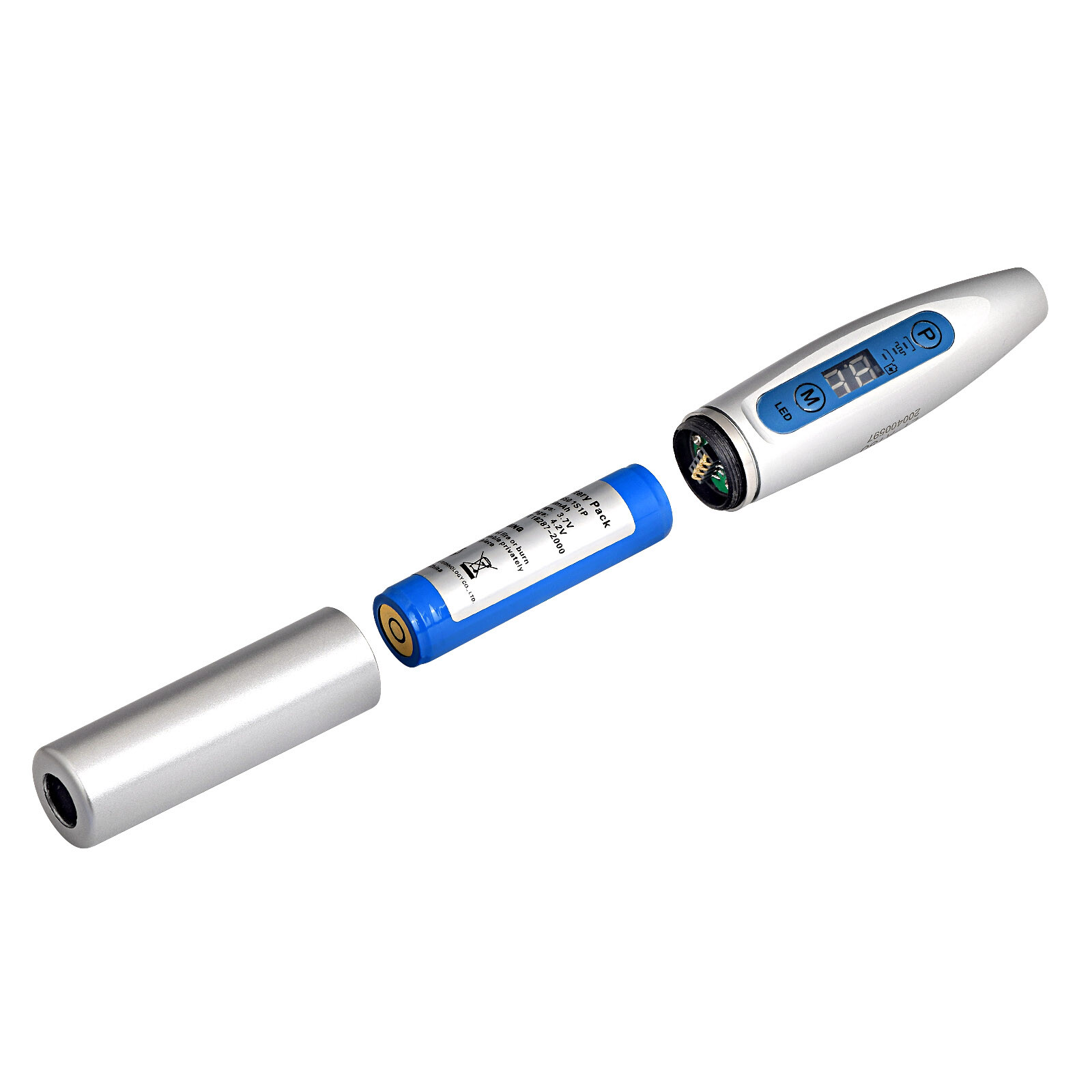 Dental Wireless Cordless LED Cure Curing Light Lamp 2000mw 5W Tool