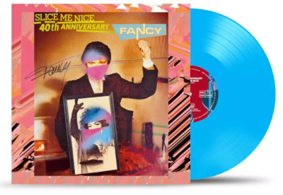 Fancy - Slice Me Nice limited blue 10'' signed only 350 copies - 40th Anniversary