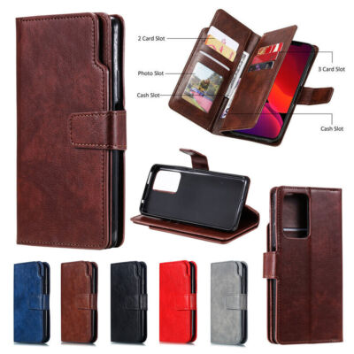 Leather Flip Wallet Card Phone Case For Xiaomi 11T 9 10 9T Poco X3 M3 M4 Pro 5G