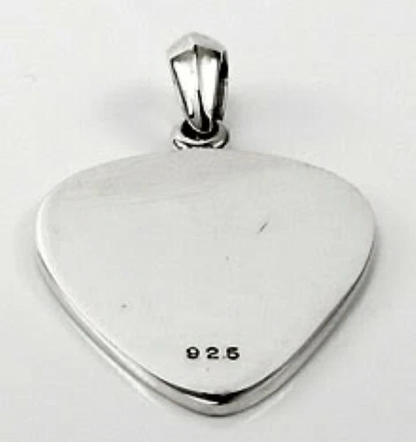 КРЕСТ ПИСТОЛЕТ КОВБОЙ ГИТАРА МЕДИАТОР 925 ПРОБЫ МУЖСКОЙ КУЛОН ДЛЯ ОЖЕРЕЛЬЕ ЦЕПОЧКА - Изображение 3 из 4