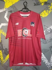 Kislingbury Jersey Cricket Shirt Red New Balance Polyester Trikot Mens XL ig93