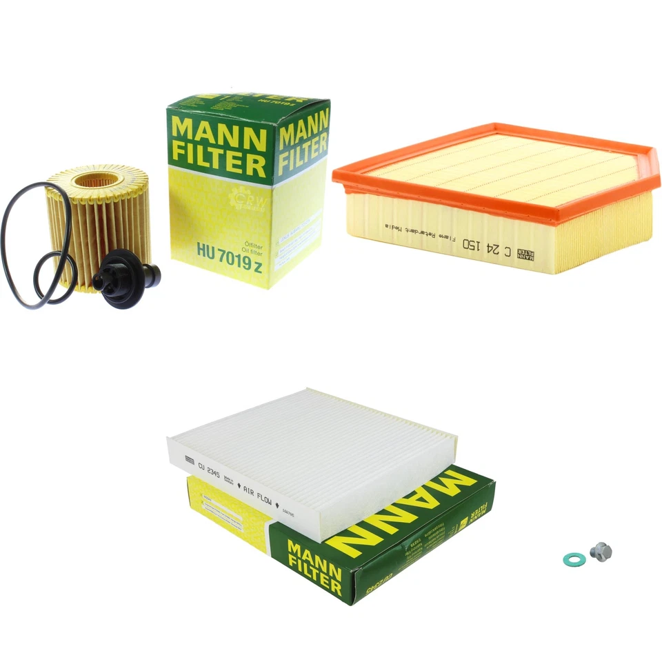 MANN-FILTER Inspektionspaket Filterset für Lexus IS III 300h 200 T GS GSE3