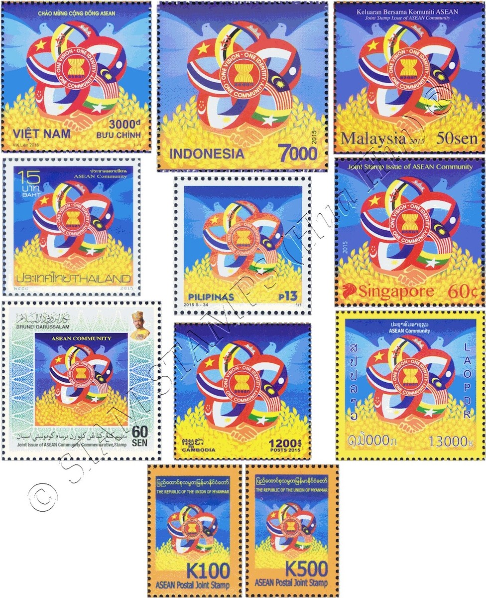 ASEAN 2015: One Vision, One Identity, One Community -SET- (MNH) | eBay