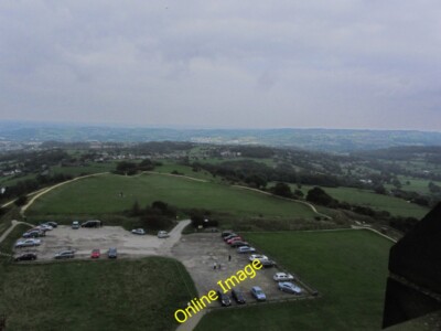 Foto 6x4 Ansicht NE von der Spitze des Victoria Tower, Castle Hill Huddersfield c2014