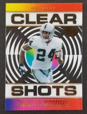Charles Woodson 2021 Panini Illusions Clear Shots Football Card #13 (NM)