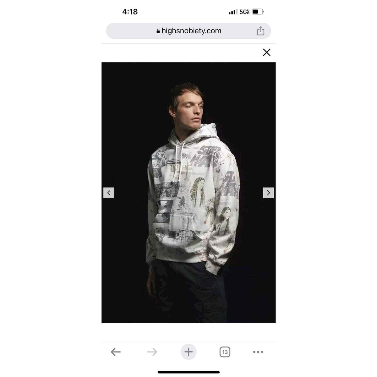 2021 KiTH x STAR WARS CONCEPT ART SKETCHES ALLOVER PRiNT