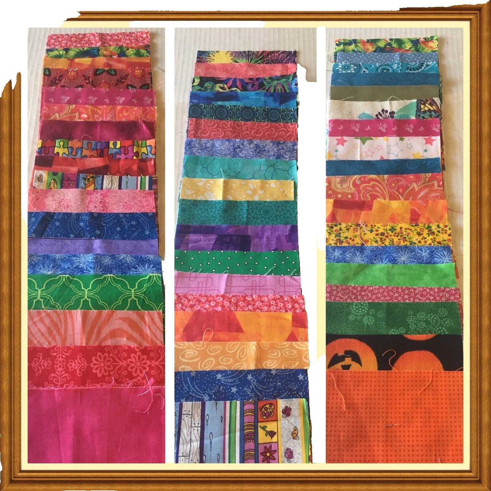 Mixed Themes Multicolor Craft Fabrics