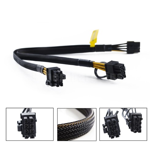 New 8pin to Dual 8pin For HP ML350P G8 Motherboard GPU Power Supply Cable 35cm - Picture 16 of 18