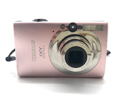 Excellent 5】 Canon IXY DIGITAL 20 IS Pink Digital Camera 8.0MP 3x