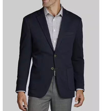 Jos A Bank Mens Knit Sportcoat Blazer Jacket Slim Fit 42R D050277