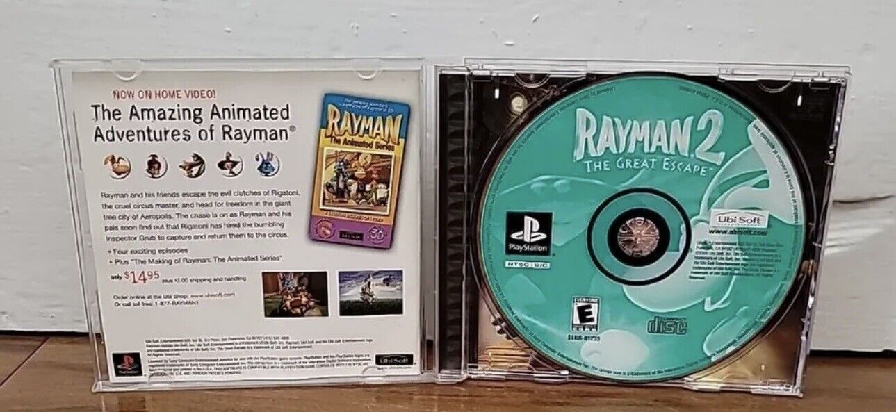 🕹️ Play Retro Games Online: Rayman 2 (PS1)