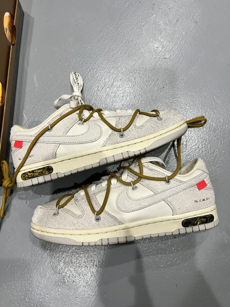 Nike Dunk Low x Off-White 'Lot 37 of 50' - Size 7 - DJ0950-105