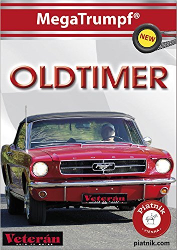 Piatnik 10.802,6 cm Mega Trumpf – Oldtimer Quartetto gioco (Y7k)