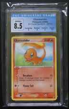2006 Pokemon EX Crystal Guardians Charmander 48/100 Non-Holo - CGC 8.5 NM/Mint+
