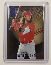 JONATHAN INDIA 2022 Panini CAPSTONE Baseball LUXURY SUITE BLUE Parallel REDS 189