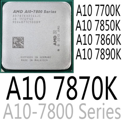 AMD Phenom A10 7700K A10 7850K A10 7860K A10 7870K A10 7890K CPU Processor