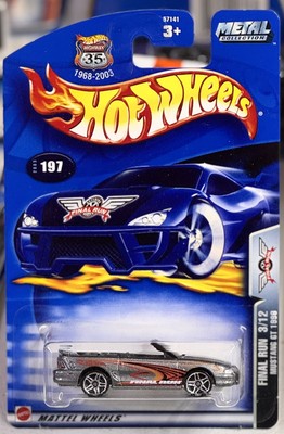 2003 Hot Wheels Final Run Mustang GT 1996 #197 (5-PR) SILVER 