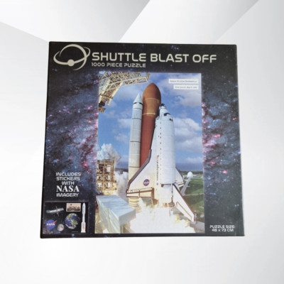 NASA Shuttle Endeavour Blast Off Launch 1000 Teile Puzzle (ohne Aufkleber)