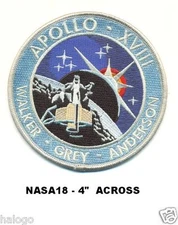 PATCH APOLLO 18 MOVIE -  NASA18