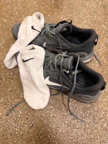 Nike Everyday Plus Cushion White Black Socks
