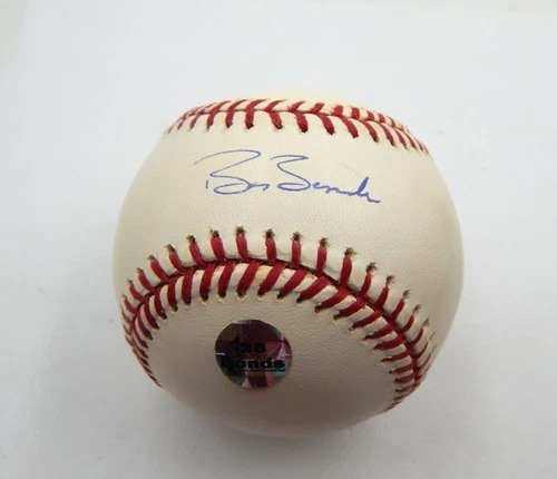 BARRY BONDS SIGNED OFFICIAL NATIONAL LEAGUE BASEBALL W/ Bonds  COA CERT AUTO