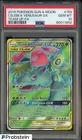 Celebi & Venusaur GX 159/181 Full Art Pokemon Team Up Tag Team Card Holo PSA 10