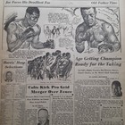 Joe Louis Heavy Weight Boxing Champion 1949 Sporting News — photo 5