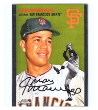 2023 Topps Chrome Platinum Anniversary #82 Juan Marichal Rookie (RC)