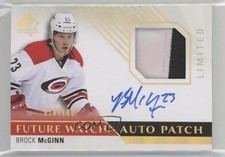 2015 SP Authentic Future Watch Limited 70/100 Brock McGinn #267 Patch Auto 5l1