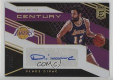 2019-20 Donruss Elite Purple /25 Vlade Divac #TC-VDV Auto HOF 12l4