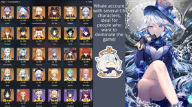 Genshin Impact AR 59 NA - Xiao C6 - Furina C6 - Hu Tao C6 - Venti C6 - Klee C6