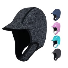 Swimming Cap 2mm Neoprene Diving Cap Headgear Thermal Wetsuit Hood Cap for-Kayak