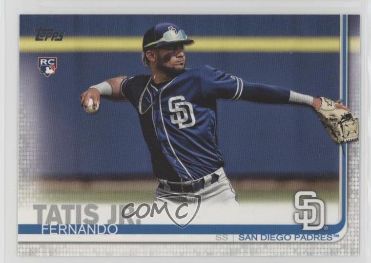 2019 Topps Fernando Tatis Jr (Dark Uniform) #410 0w8f