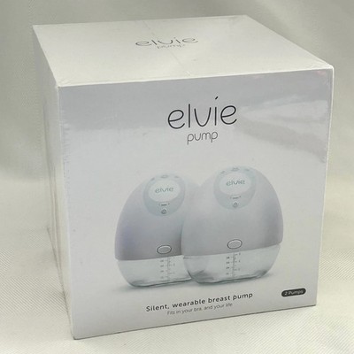 Brand New Sealed Elvie Double Wearable Breast Pump Hands-Free App Portable