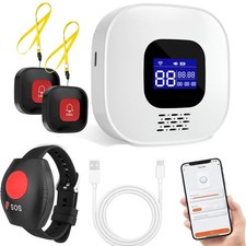 TUYA WIFI Wireless Remote Alarm Call/SOS/Emergency Button For Elderly Caregiver