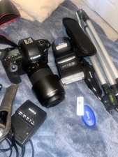 Canon EOS 6D Mark II 26.2 MP Digital SLR Camera Body with Accessories - Black