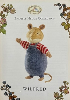 BRAMBLY HEDGE WILFRED SPIELZEUG STRICKANLEITUNG