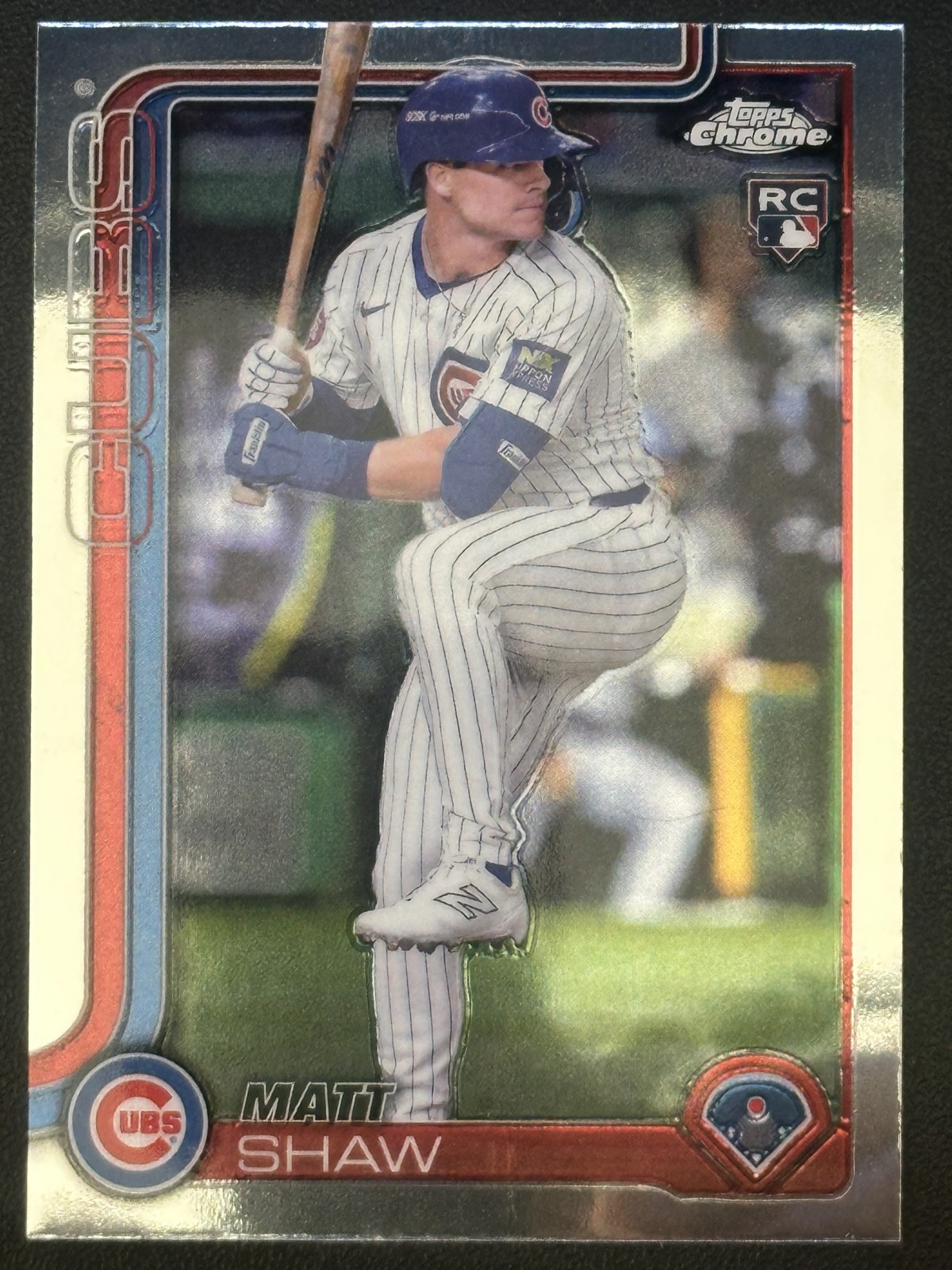 2025 Topps Chrome - Matt Shaw #219 (RC)