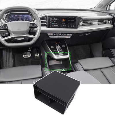 Center Console Storage Box Passend für Audi Q4 E-Tron 2022 2023 2024